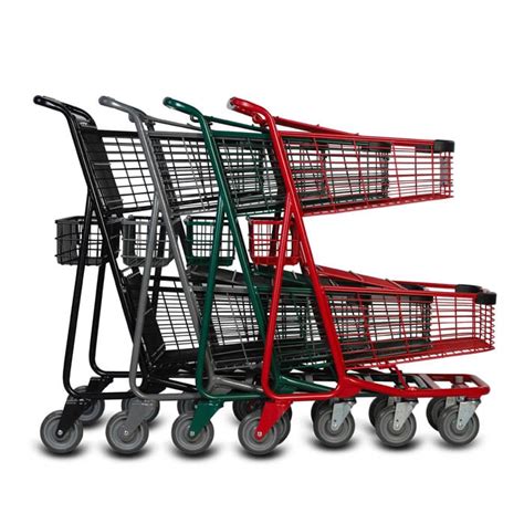 Express5050 Two Tier Wire Shopping Cart Versacart