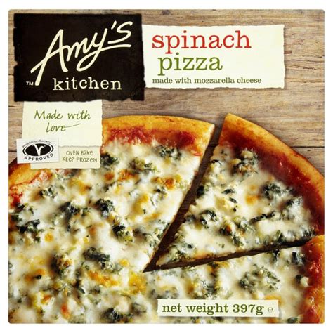 Amys Kitchen Spinach Pizza Frozen Ocado