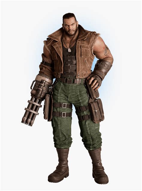 Final Fantasy 7 Barret Hd Png Download Kindpng