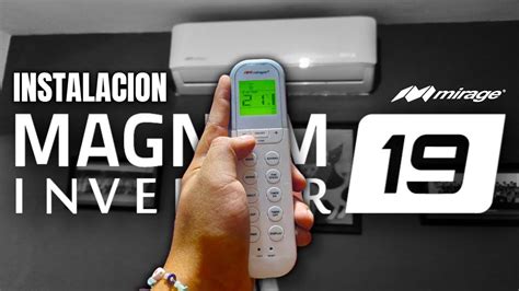 INSTALACION Minisplit Mirage Magnum 19 INVERTER 2 TON YouTube