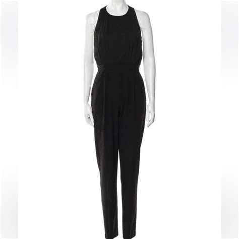 Alice Olivia Pants And Jumpsuits Alice Olivia Open Tback Pleated