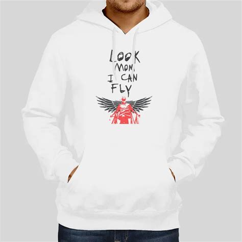 Travis Scott Look Mom I Can Fly Tee Shirt Hotter Tees