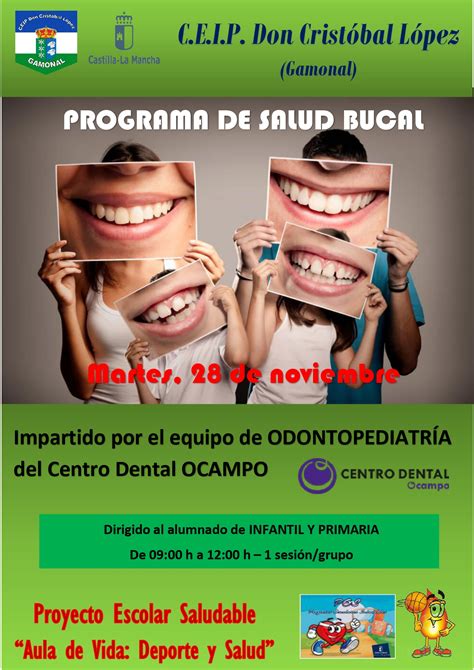 TALLER SALUD BUCAL CEIP Don Cristóbal López Gamonal Toledo