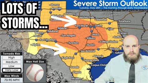 Texas Braces For More Severe Storms Multiple Waves To Hit Today