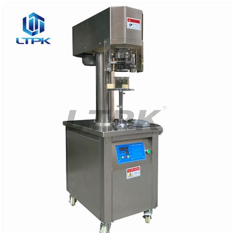 Ytk Gt A Semi Automatic Aluminum Tin Can Seamer Sealing Machine