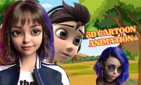 Create 3d Cartoon Animation 3d Cartoon Music Video 3d Character