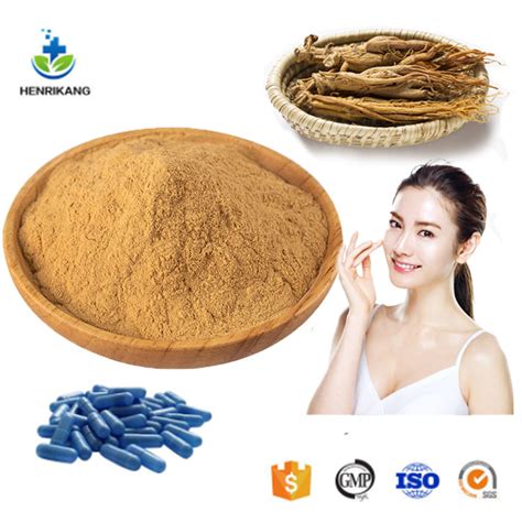 Korean Red Panax Ginseng Root Extract Ginsenoside Panax Ginseng Capsule