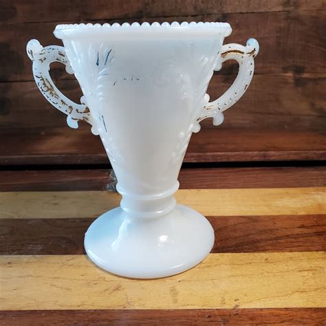 Vintage Antique Westmoreland Milk Glass Etsy