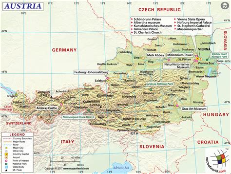 Large Map Of Austria Image Large Austria Map Hd Picture