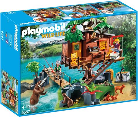 Playmobil Wild Life Domek Na Drzewie W R D Zwierz T Ceny I