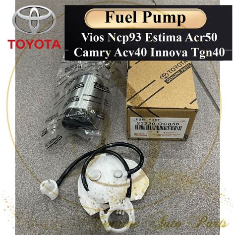 100 ORIGINAL JAPAN TOYOTA FUEL PUMP TOYOTA VIOS NCP93 CAMRY ACV40