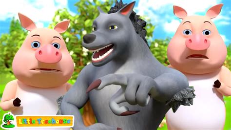 Story Of Three Little Pigs And Big Bad Wolf Cartoon Videos And Short