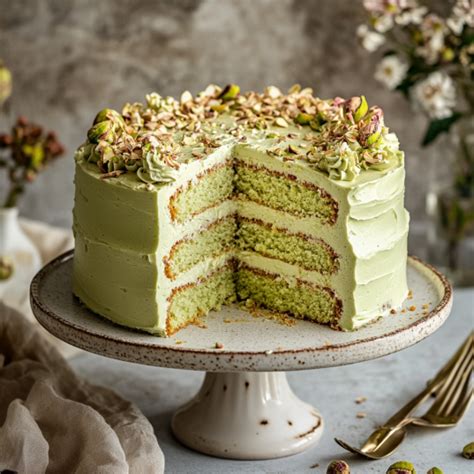 Decadent Pistachio Cream Cake: Elevate Your Dessert Game - Yummly Easy