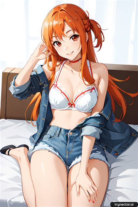 Hentai Boobs 1girl Ai Art Ai Generated Aiartcommunity Aigirl Anime Animewaifu Asuna Sao