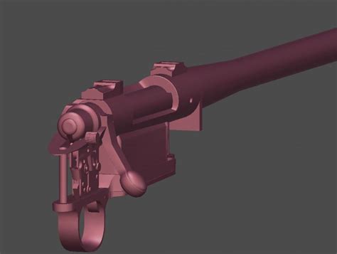 Remington 700 Cdl With Internals Free 3d Model Free3d