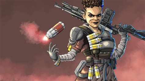 Drawing Bangalore Apex Legends Themacroshow Youtube