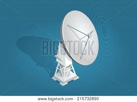 Radar Dish Satellites Vector & Photo (Free Trial) | Bigstock