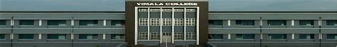 B.Sc. at Vimala College, Thrissur: Courses & Fees 2025