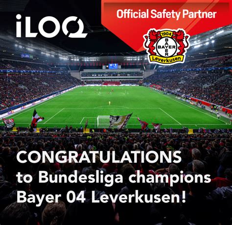 Congratulations to Bundesliga champions Bayer 04 Leverkusen! - iLOQ