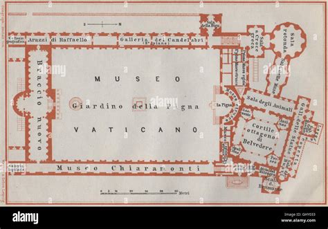 Plan Of The Vatican Palace Hi Res Stock Photography And Images Alamy