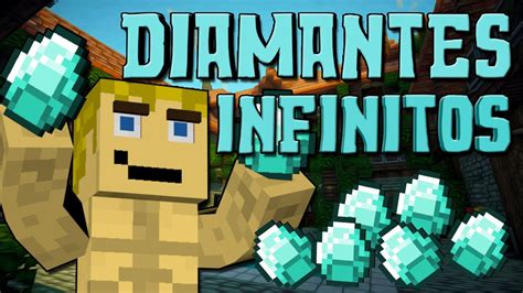 Minecraft Diamantes Infinitos E Youtube