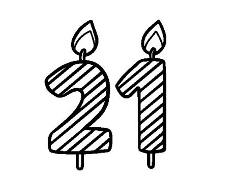 Happy 21st Birthday Coloring Pages Coloring Pages