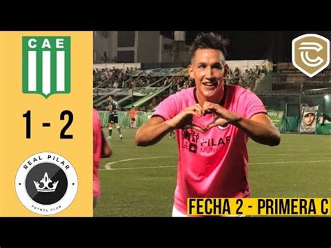 Excursionistas 1 2 Real Pilar Goles Torneo Primera C YouTube