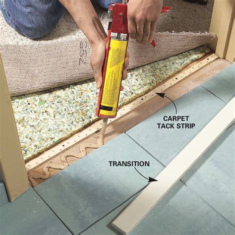 How To Lay Tile Install A Ceramic Tile Floor In The Bathroom The