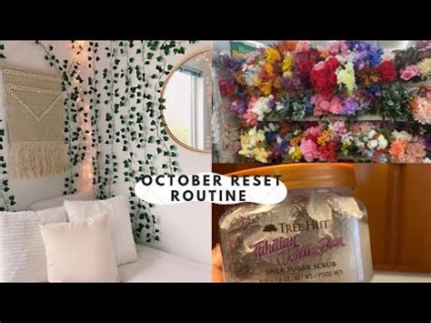 OCTOBER MONTHLY RESET Budgeting Shopping Goals And More YouTube