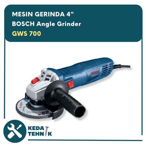 Jual Mesin Gerinda Tangan Bosch Gws Angle Grinder Pengganti Gws