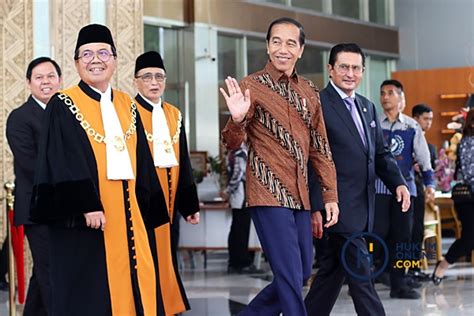 Presiden Jokowi Hadiri Sidang Istimewa Laporan Tahunan Mahkamah Agung