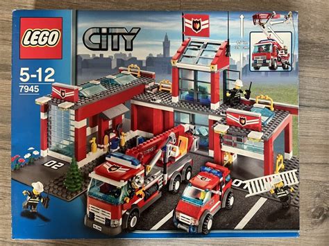 Lego City Feuerwehr Hauptquartier Shopping Stop De