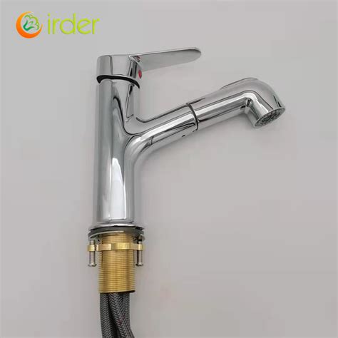 Irder Department Company Stainless Steel Cold Hot Water Inlets Basin Lavatory Water Tap OEM