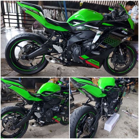 Jual Knalpot Racing Yakuza Force For Zx R Full System Pnp Shopee