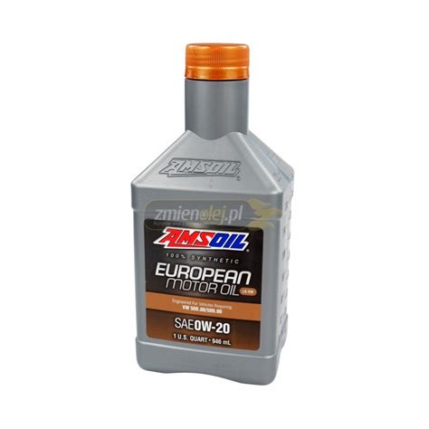 Olej Silnikowy AMSOIL 0W20 100 Synthetic European Motor Oil EZT 0