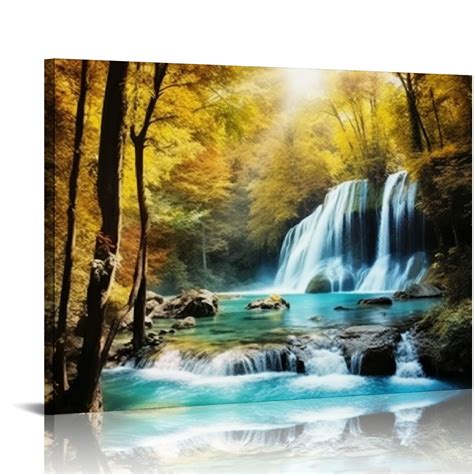 Onetech Canvas Wall Art Spring Summer Autumn Winter Four Seasons