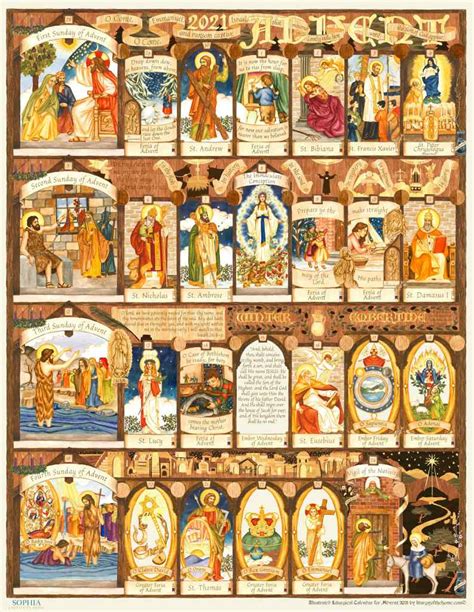 Giveaway of The Illustrated Liturgical Year Calendar! ~ Like Mother, Like Daughter