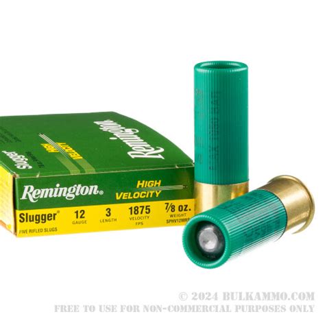 Rounds Of Bulk Ga Ammo By Remington Ounce Rifled Slug