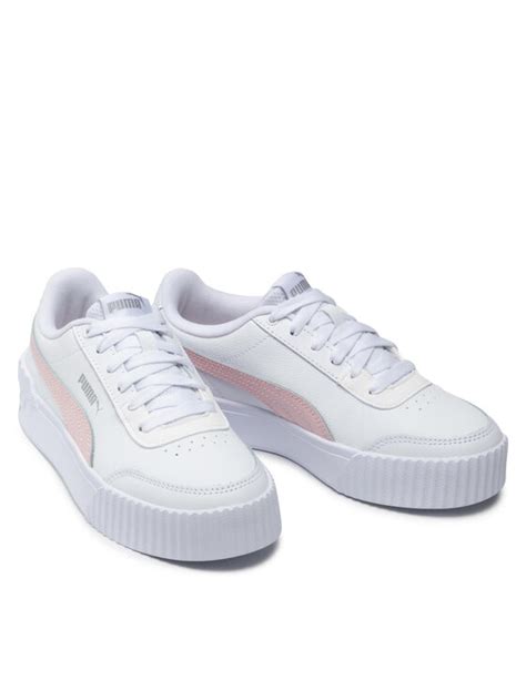 Puma Sneakersy Carina Lift Jr 374225 08 Biały Modivo pl