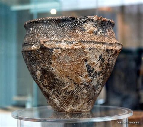 An Early Bronze Age Funerary Urn From Carrowntober East Co Galway It