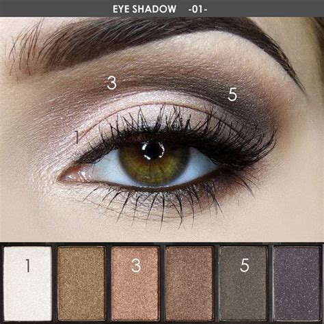 Jual As Bpom Focallure Six Colors Palette Eye Shadow Smokey Fa Eyes