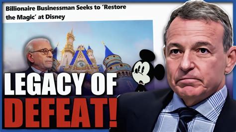 Bob Iger S Legacy Blasted Nelson Peltz Goes After Disney Ceo S Most