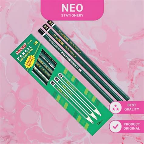 Jual Pencil Pensil Joyko P B Lusin Isi Pcs Shopee