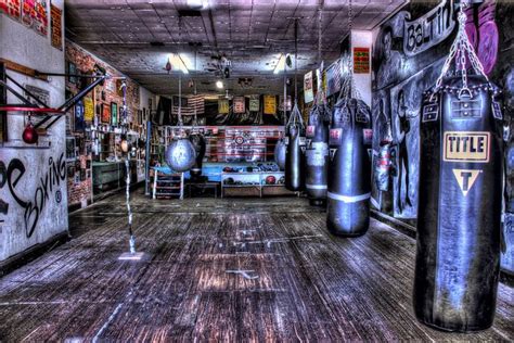 Baltimore Boxing Gym Hdr By Photographybysheldon Via Flickr Boxing