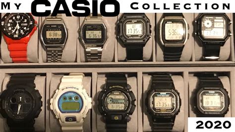 My Casio Watch Collection For 2020 Youtube