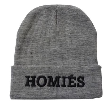 Homies Print Winter Cotton Girl Hat On Luulla