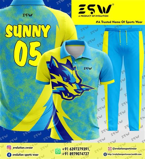 Sublimation Cricket Dress In Premium Quality Fabric