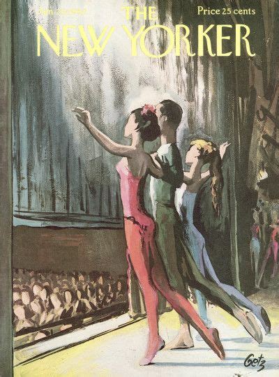 Arthur Getz Cover Art For The New Yorker January The