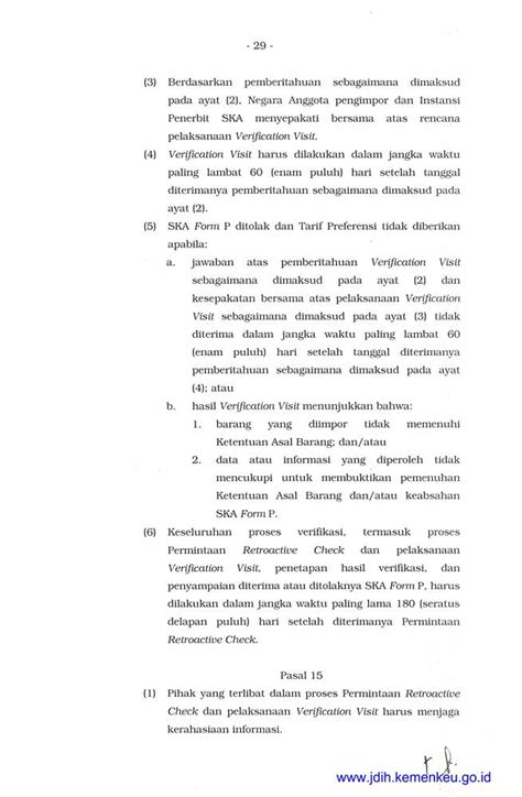 Peraturan Menteri Keuangan Republik Indonesia Nomor Pmk