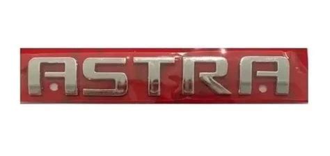 Emblema Insignia Chevrolet Astra Letras Modernas Exclusivo Cuotas